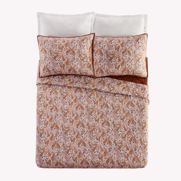 Vera Bradley Maddalena Paisley Reversible 3 Piece Quilt Set Wayfair